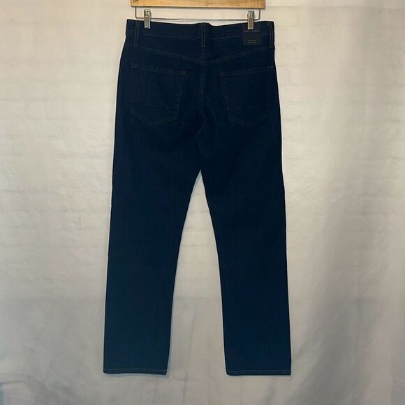 Nautica Mens Dark Wash Straight Fit size 30x30 Jeans Denim - Picture 5 of 10